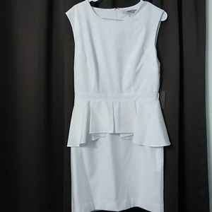 White Sleeveless Dress
